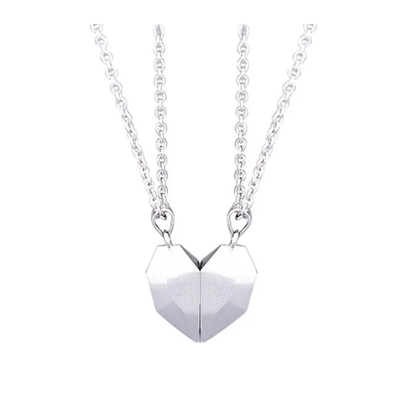 Heart Couple Pendant Necklace