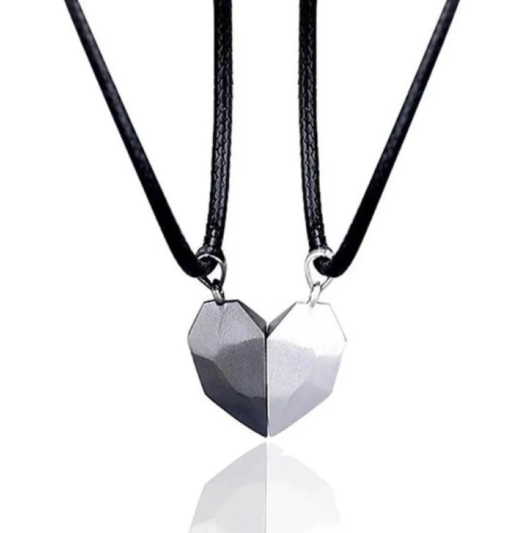 Heart Couple Pendant Necklace