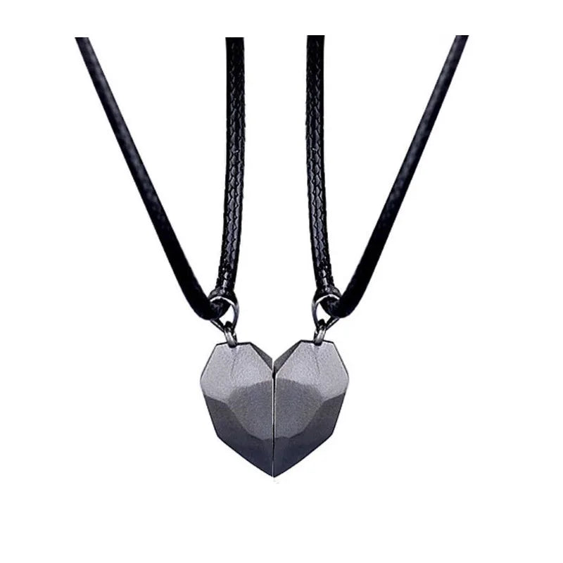 Heart Couple Pendant Necklace