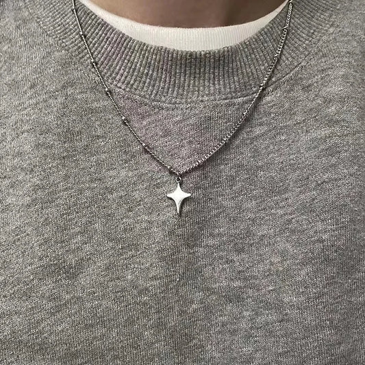 Star Hollow Choker Necklace